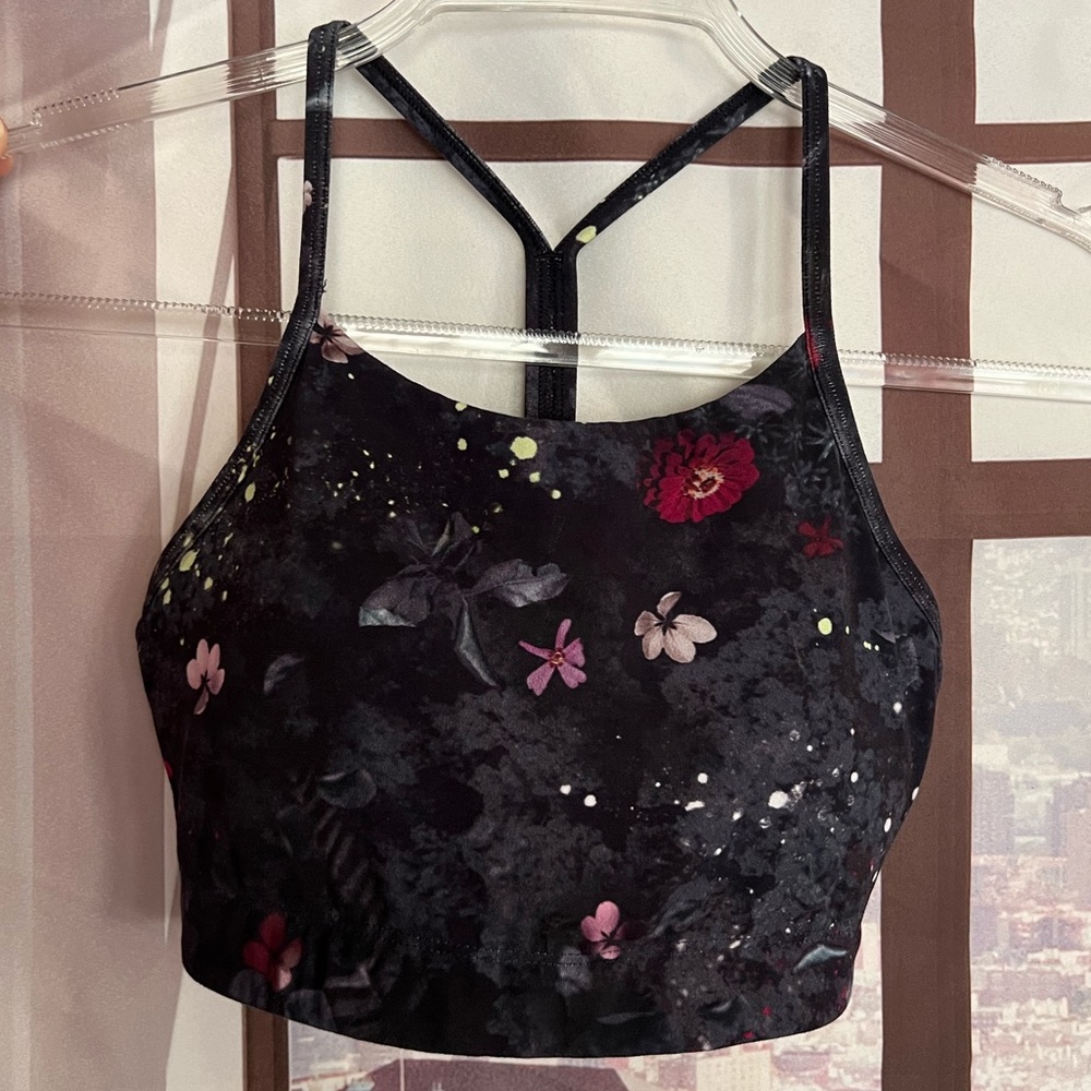 Stori by Katy Hearn Floral Sports Bra Size Small (See Description)